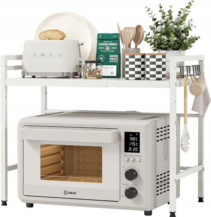 Regał do kuchenki mikrofalowej, organizer miejsca