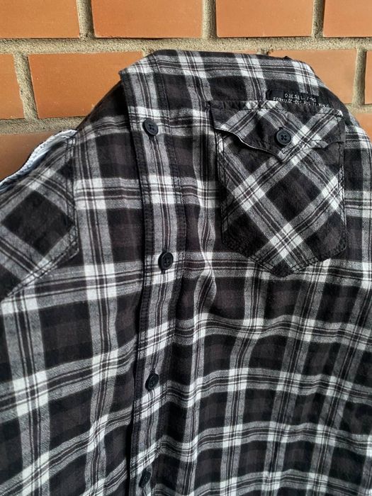 Рубашка Diesel оригінал вінтажна M у клітинку