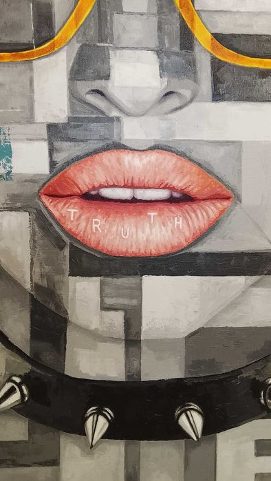 Quadro / Pintura a óleo sobre tela (novo)