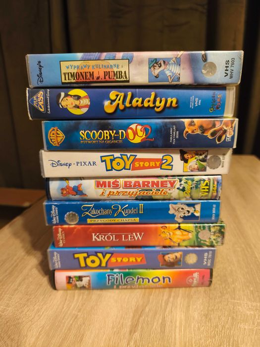 Filmy Kasety VHS 90 !! dużo oryginalne klasyka polskie usa bajki