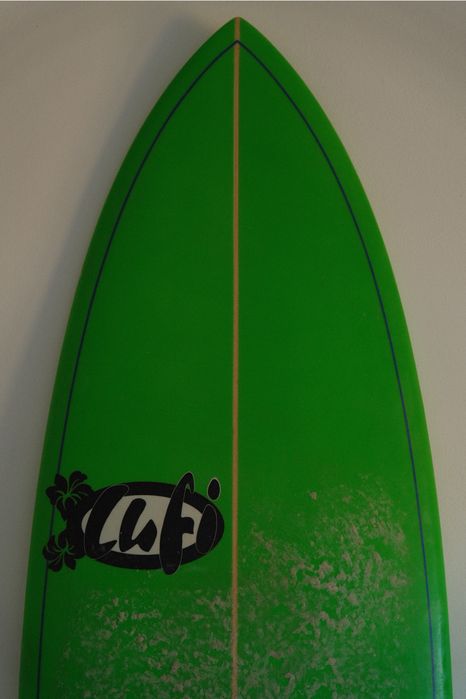 Prancha Lufi 6'4 + Quilhas Feather Fins + Capa FCS