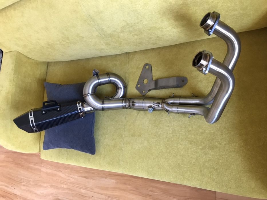 Wydech Tłumik Sportowy Yamaha MT07 XSR700 Komplet Akrapovic SC Project