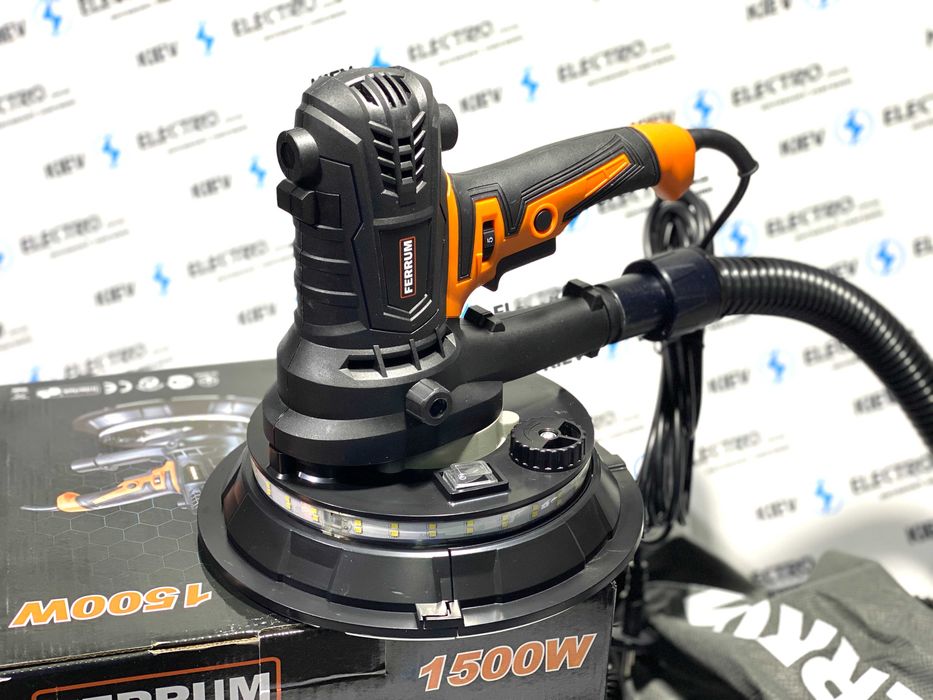 Шлифмашина для стен и потолков FERRUM FRDWS15 | Эксцентрик