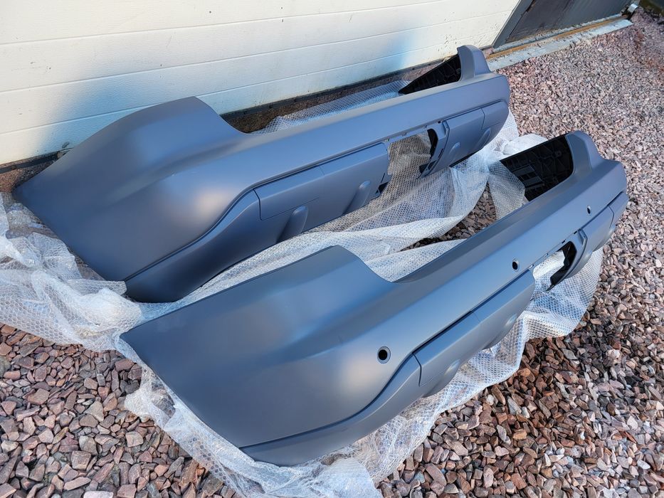 Бампер задній W163 ML-class Mercedes рестайл