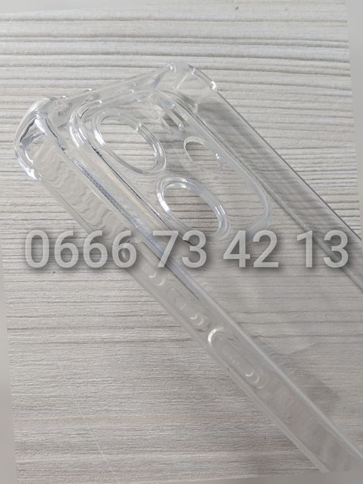 Чехол на Xiaomi Redmi Note 14 4G прозрачный противоударный чохол