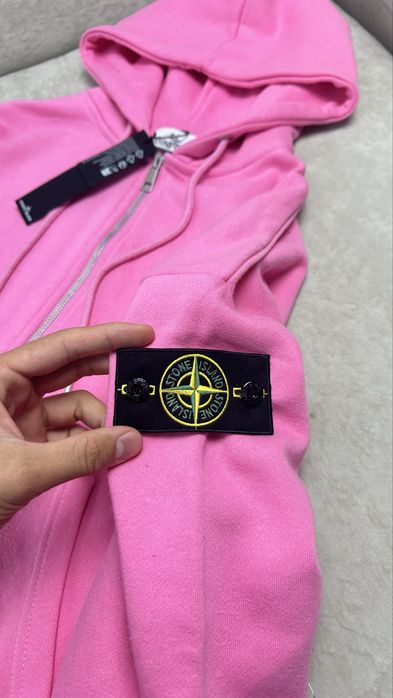 Рожева зіп Stone Island | Аунтефік ОЛХ ДОСТАВКОЮ!