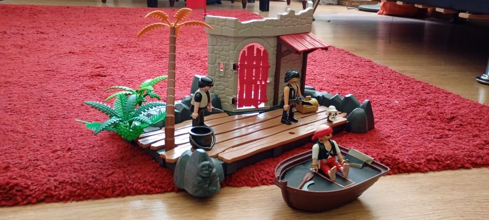 Ilha piratas playmobil