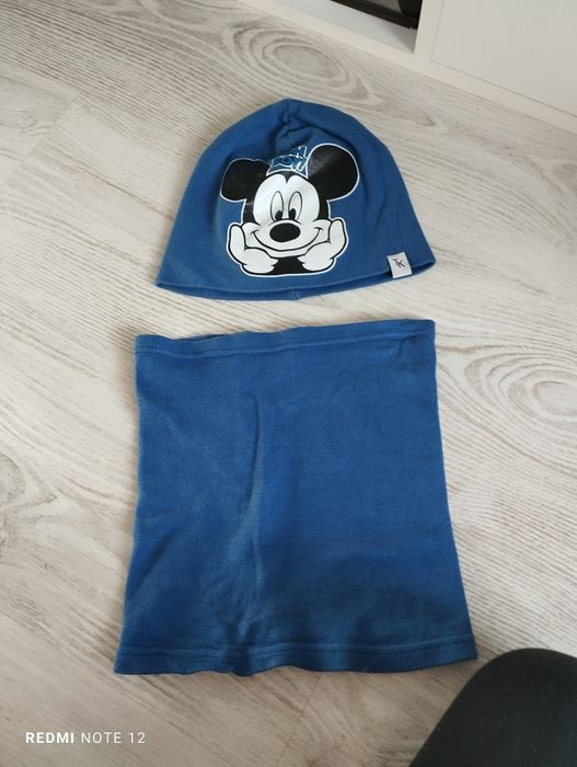 Czapka i komin Myszka Miki 2 3 lata