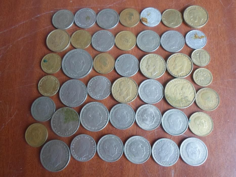 43 moedas de espanha