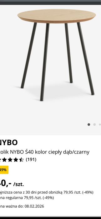 Stoliki kawowe w stylu loft