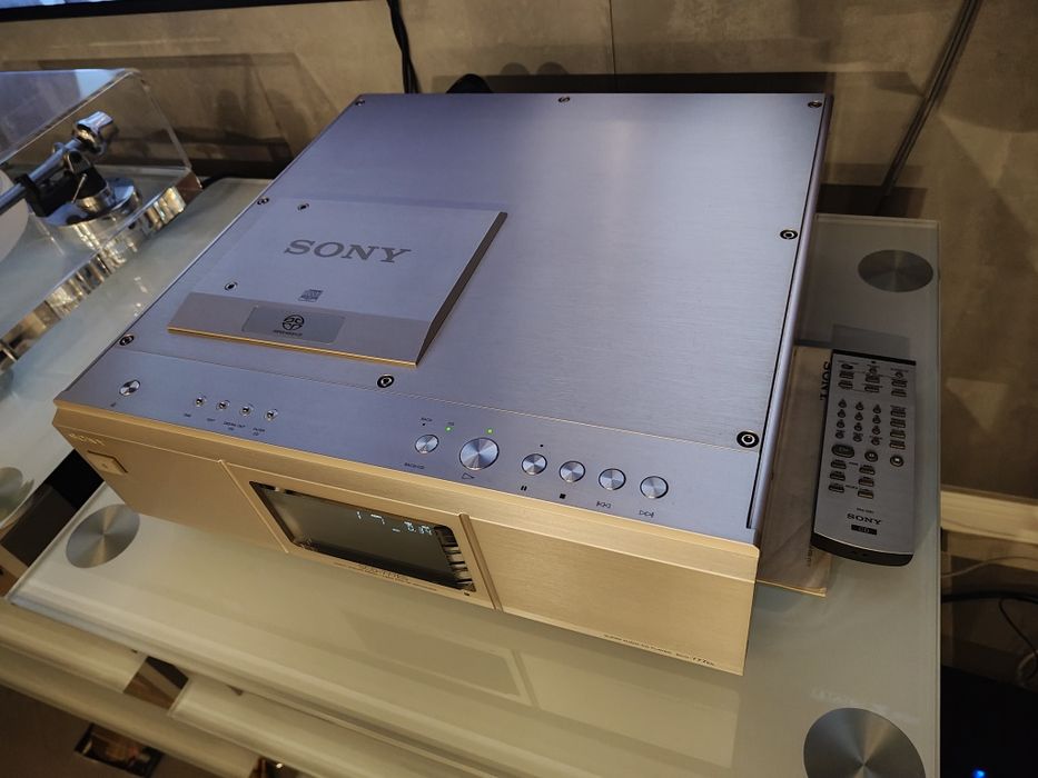 Najlepszy Super AUDIO CD SONY SCD-777ES szampański 25kg HiFi stan idea