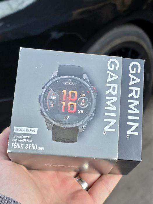 Garmin Fenix 8 PRO Amoled Sapphire Є ВСІ ГОДИННИКИ