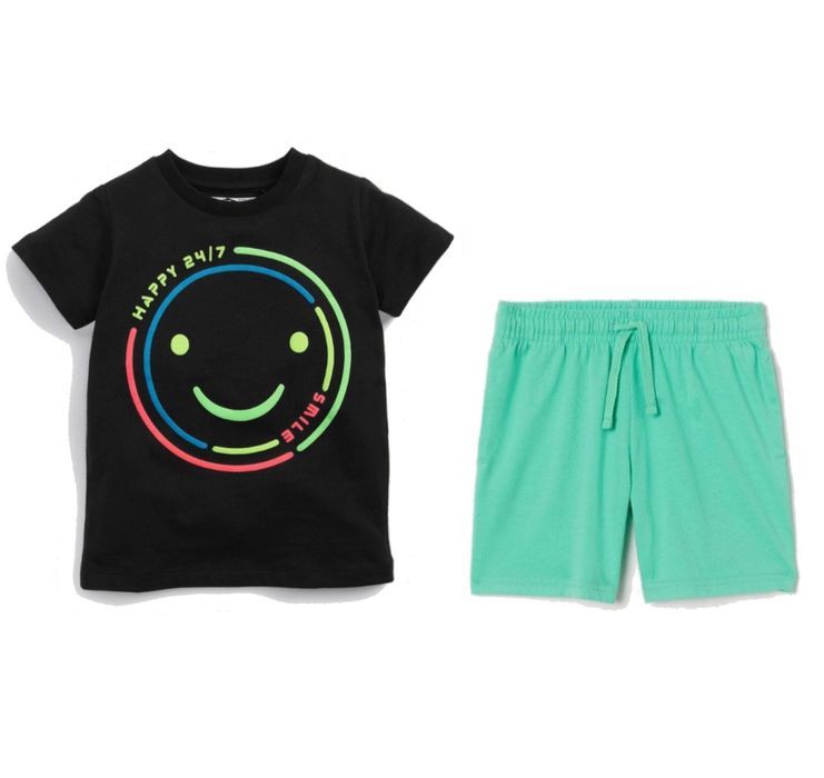 Новий комплект футболка next шорти h&m 3 4 5 6 104 110 116