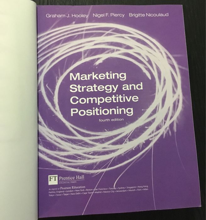 Marketing Strategy and Competitive Positioning