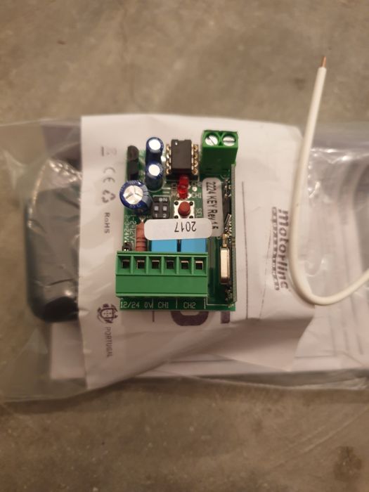 Receptor motorline para comandos