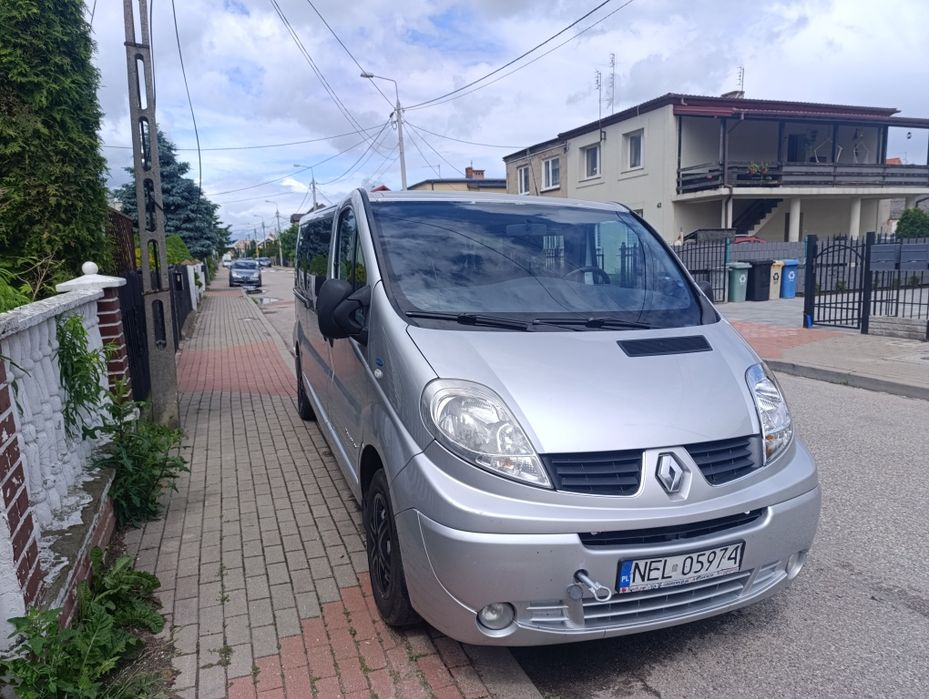 Renault Trafic z uszkodzonym silnikiem 2.0dci, 2012