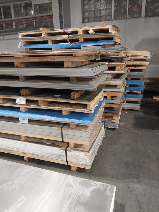 Blacha aluminiowa, aluminium 0,5x1000x2000mm gat. 1050, BYTOM