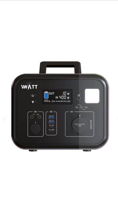Зарядная станция электрическая портативная V-WATT ALPHA 600 W