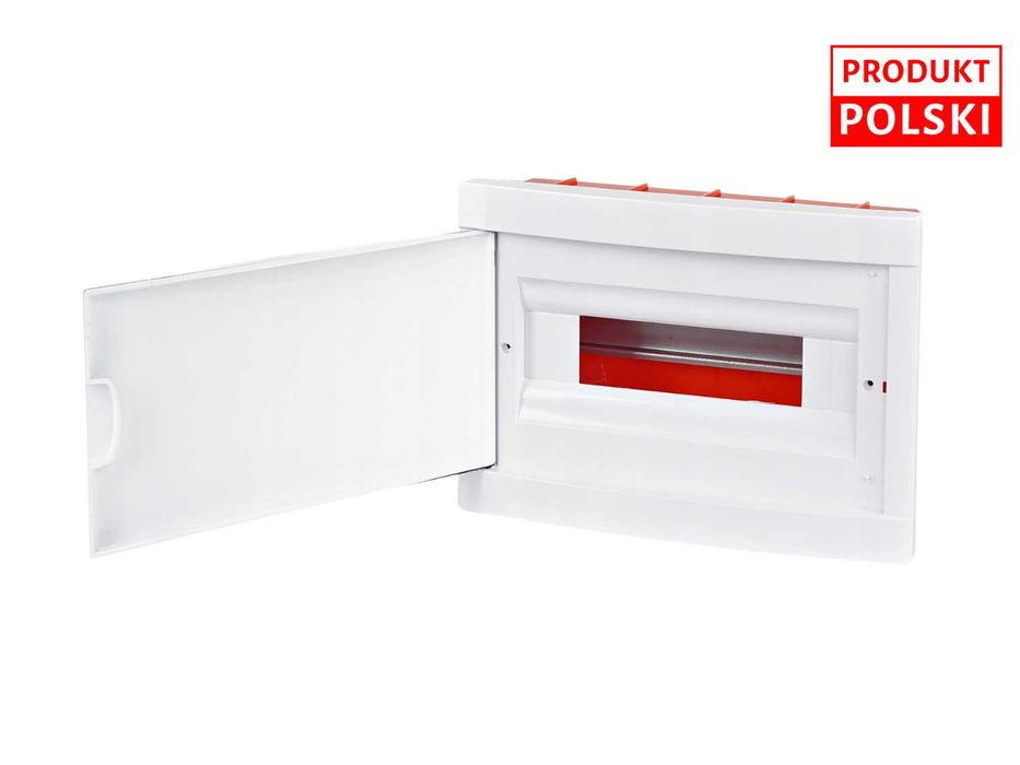 Skrzynka budowlana rozdzielnica elektryczna budowlana rozdzielnia erbetka ogrodowa PODTYNKOWA 1x12 INSTALACYJNA PLASTIKOWA