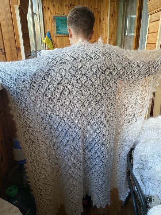 Пуховые платки и косынки из козьего пуха