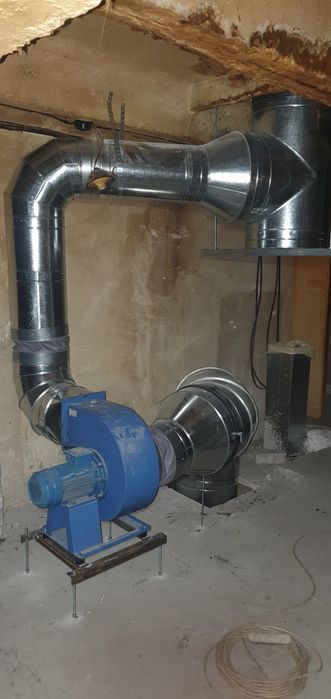 Вентиляція. Виготовлення повітроводів.  Вироби з жерсті.