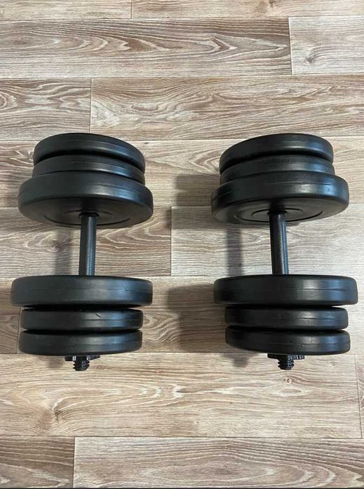 Гантелі розбірні 2 х 20 кг разборные композитные 20 кг