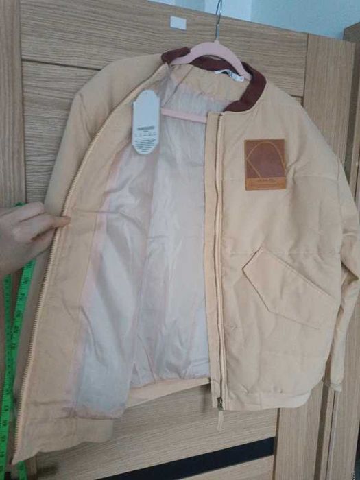 Kremowa Bomberka męska