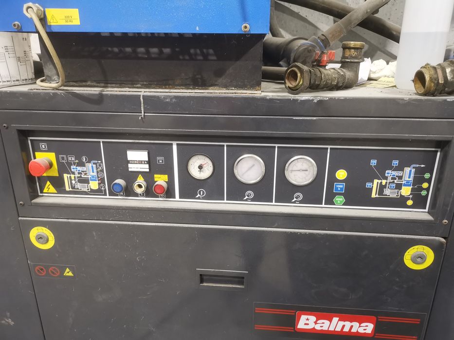 Conjunto compressor  30cv 22kw mais secador