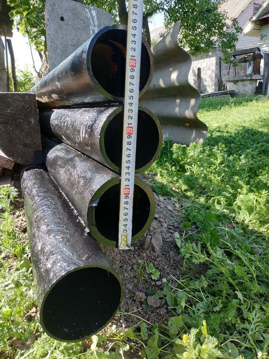 Труби металеві безшовні б/у 110 мм 113 мм товщина стінки 3 , 8 , 10 мм