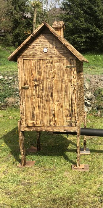 Wędzarnia drewniana