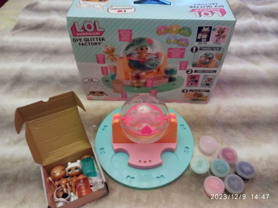 Zestaw LOL surprise Diy Glitter Factory