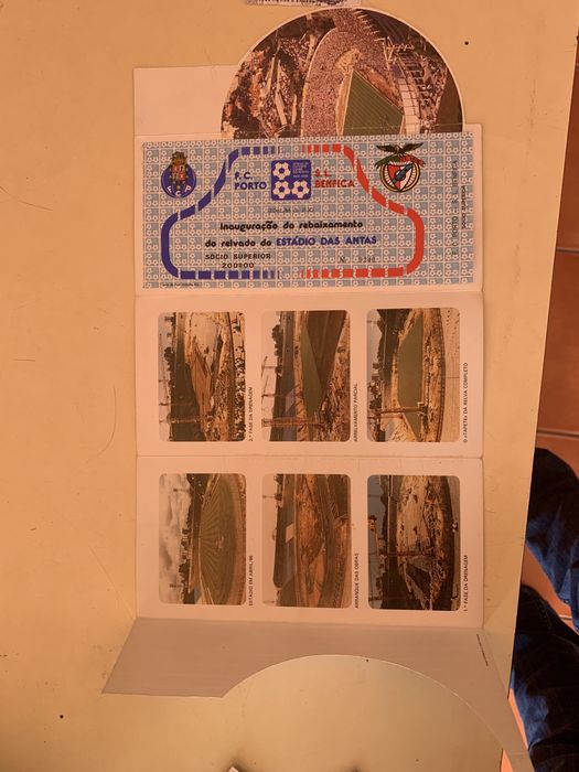 Bilhete inauguracao estadio F.C. Porto 1986 (portes gratis)