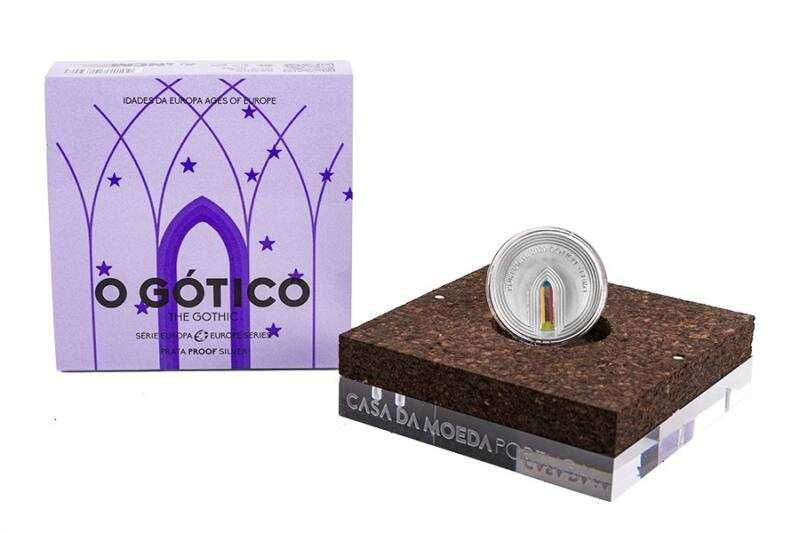 2020 – moeda Prata PROOF 5,00€ – O Gótico