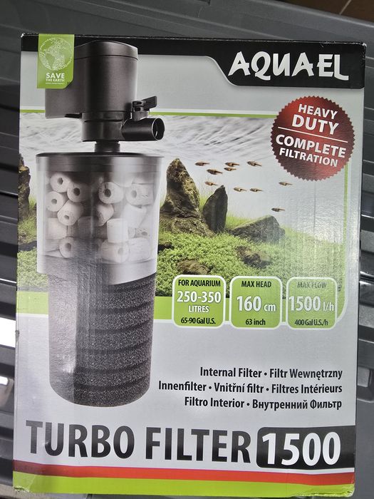 Filtr Aquael Turbo Filter 1500 NOWY