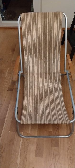 Leżak składany lata PRL-u