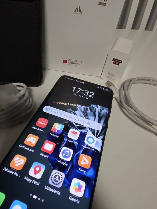 Huawei P60 Pro | Bateria 95% | Komplet 88W | Stan BDB | Kunlun Glass