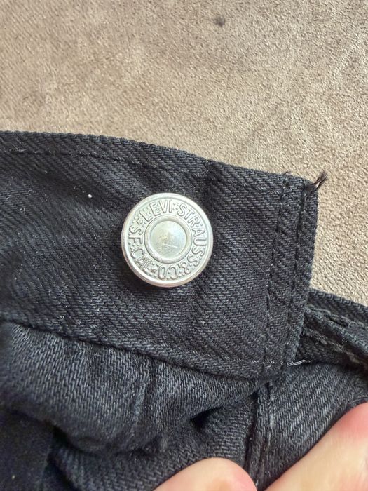 Levis 501 чорні.