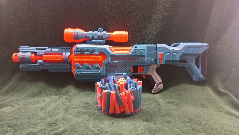 Zestaw NERF + strzałki