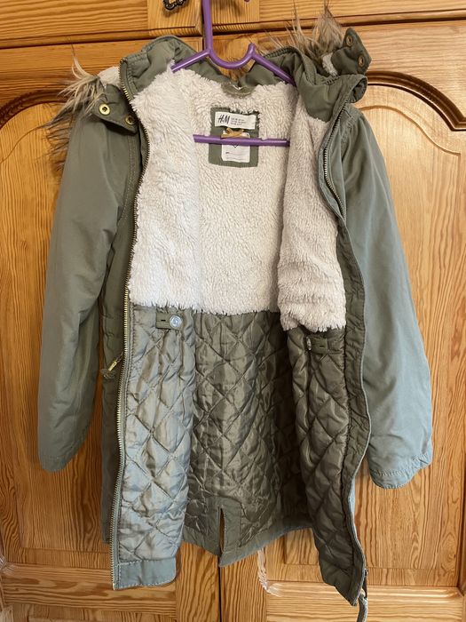 Kurtka parka H&M rozm. 128