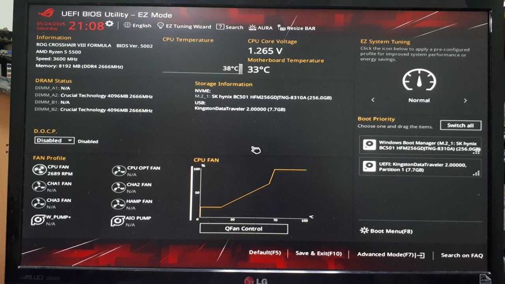 Материнська плата Asus ROG Crosshair VIII Formula