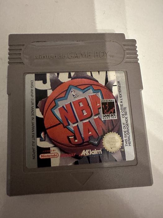 Gra gameboy classic dmc NBA jam