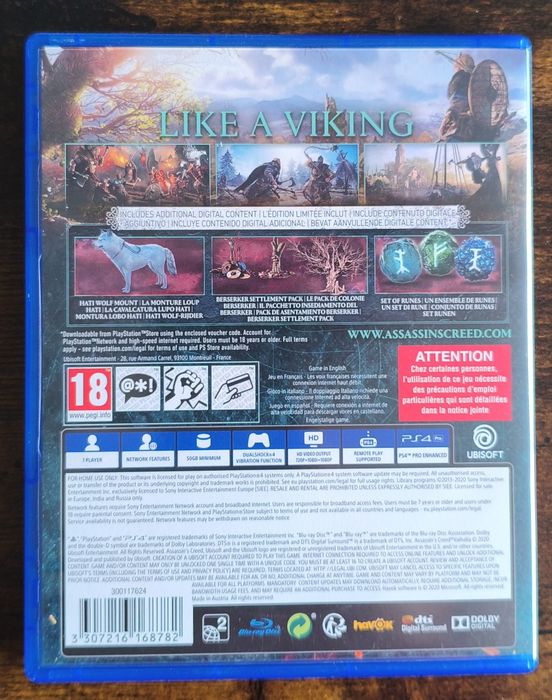 Assassin's Creed Valhalla PS4/PS5