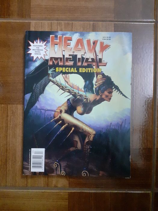 Heavy metal ilustrated magazine