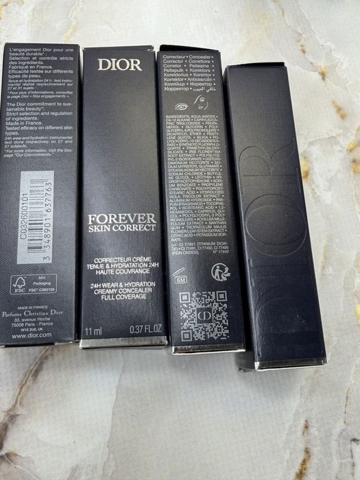 Консілєр від темних кіл коректор Dior Forever 0N