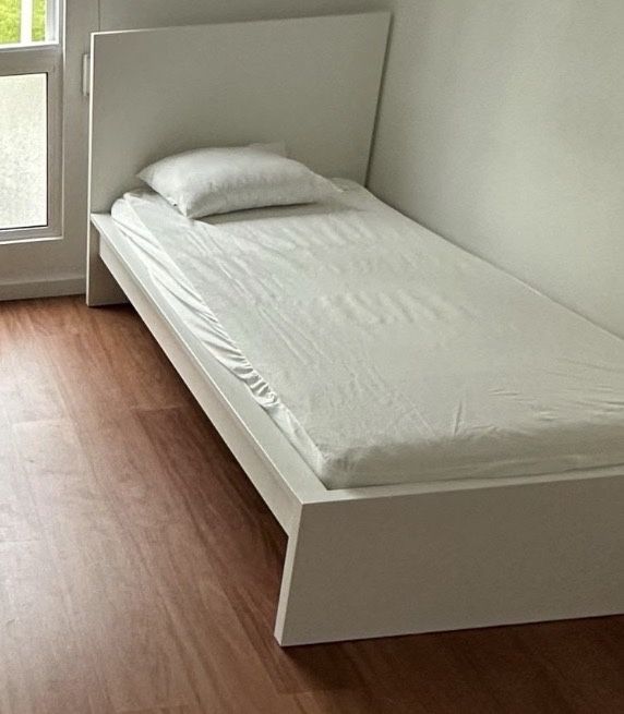 Cama, branco, 90x200 cm IKEA