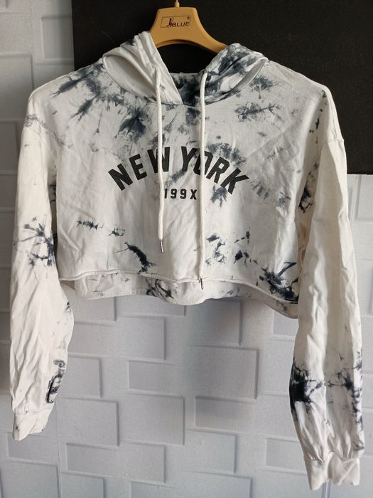 Bluza krótka w mozajke