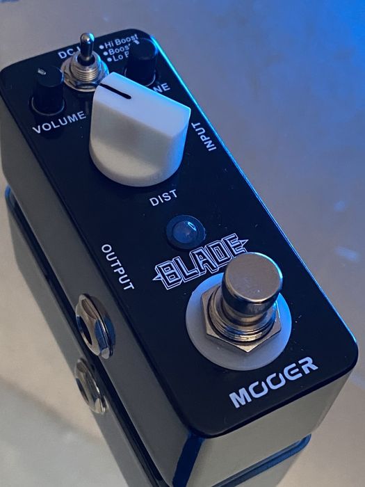 Блок живлення,Педаль ефектів Mooer blade,Metal Distortion Pedal
