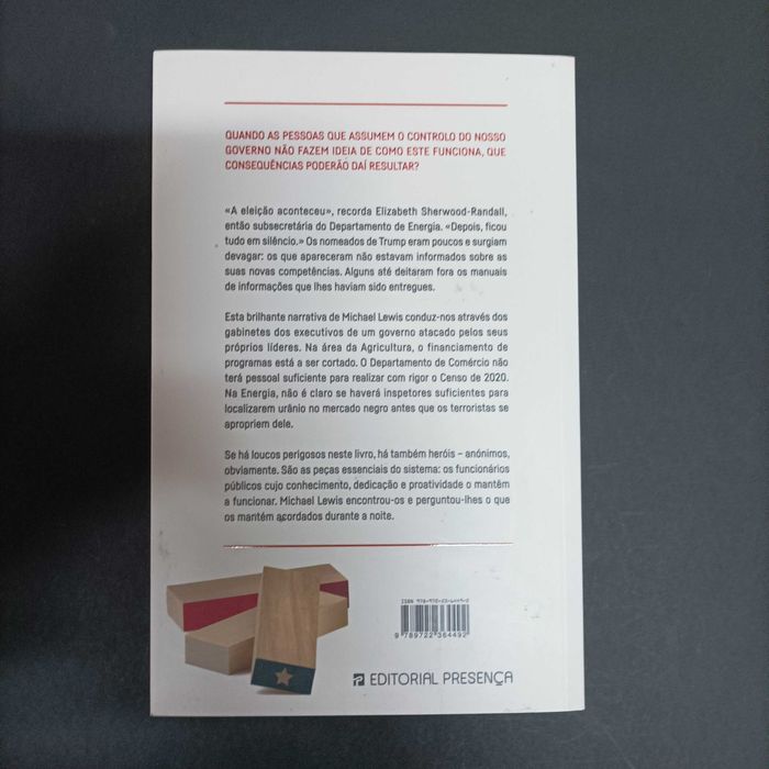 O Quinto Risco  Michael Lewis