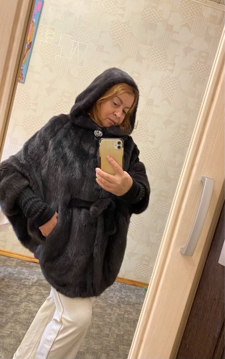 Норковая шуба новая, манто, MDK, S-M-L, хутро, норкова шуба нова