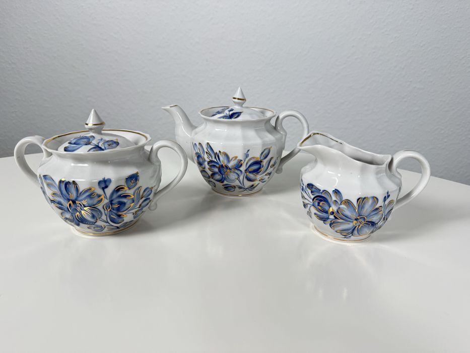 Środek Stołu Verbilki Rosyjska porcelana recznie malowana